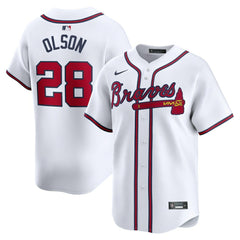 Matt Olson Atlanta Braves Nike Home Limited Player Jersey - White - Nike on Sale