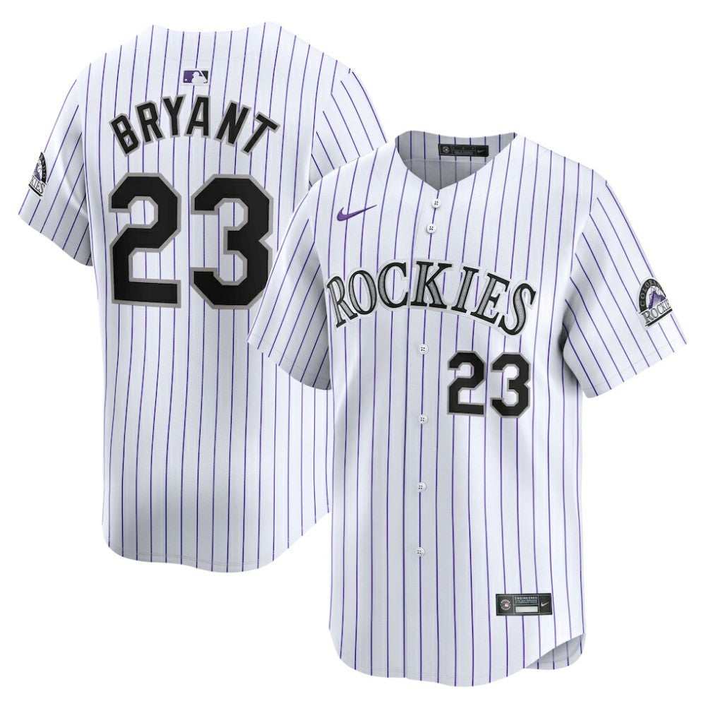 Kris Bryant Colorado Rockies Nike Home Limited Player Jersey - White - Nike Online
