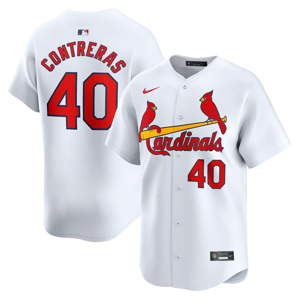 Willson Contreras St. Louis Cardinals Nike Home Limited Player Jersey - White - Nike Lifestyle