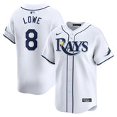 Brandon Lowe Tampa Bay Rays Nike Home Limited Player Jersey - White - Nike Lifestyle
