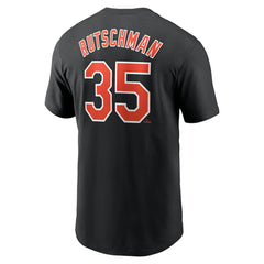 Adley Rutschman Baltimore Orioles Nike Fuse Name & Number T-Shirt - Black - Nike Online
