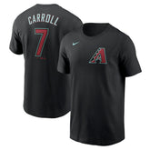 Corbin Carroll Arizona Diamondbacks Nike Fuse Name & Number T-Shirt - Black - Nike Discount