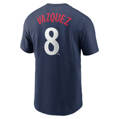 Christian Vazquez Minnesota Twins Nike Fuse Name & Number T-Shirt - Navy - Nike Online