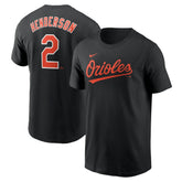 Gunnar Henderson Baltimore Orioles Nike Fuse Name & Number T-Shirt - Black - Nike Discount
