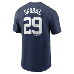 Tarik Skubal Detroit Tigers Nike Fuse Name & Number T-Shirt - Navy - Nike on Sale