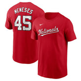 Joey Meneses Washington Nationals Nike Fuse Name & Number T-Shirt - Red - Nike Online