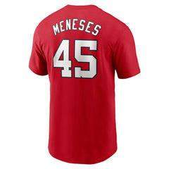 Joey Meneses Washington Nationals Nike Fuse Name & Number T-Shirt - Red - Nike Online