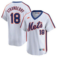 Darryl Strawberry New York Mets Nike Throwback Cooperstown Limited Jersey - Navy - Nike Online