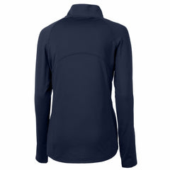 Kansas City Royals Cutter & Buck Women's City Connect Adapt Eco Knit Stretch Recycled Half-Zip Pullover Top - Navy - MLB Lifestyle