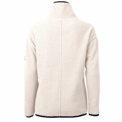 Kansas City Royals Cutter & Buck Women's City Connect Cascade Eco Sherpa Fleece Half-Zip Pullover Jacket - Oatmeal - MLB Lifestyle
