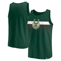 Milwaukee Bucks Wild Game Tank Top Hunter Green | Fanatics Near Me
