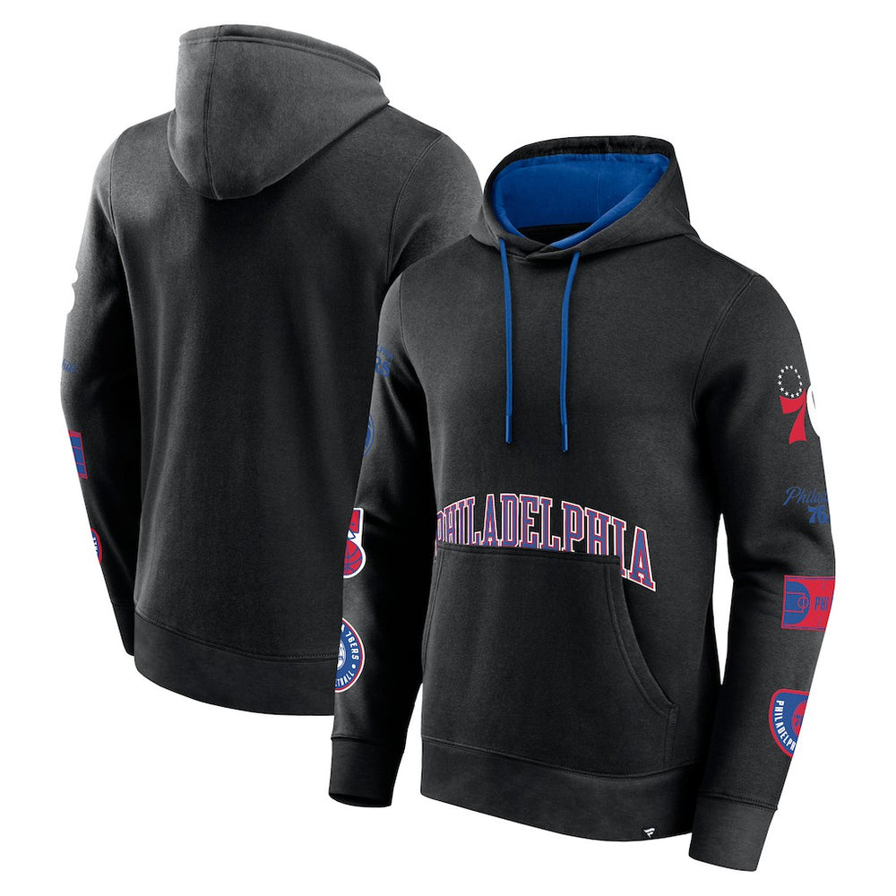 Philadelphia 76ers Home Court Pullover Hoodie Black | Fanatics online