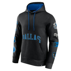 Dallas Mavericks Home Court Pullover Hoodie for sale Black | Fanatics Near Me