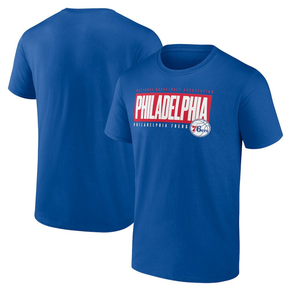 Philadelphia 76ers Box Out T-Shirt Royal | Fanatics Near Me