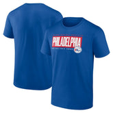 Philadelphia 76ers Box Out T-Shirt Royal | Fanatics Near Me
