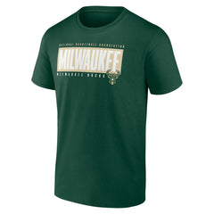 Milwaukee Bucks Box Out T-Shirt Hunter Green | Fanatics discount