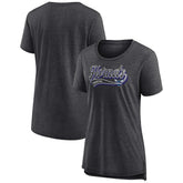 Charlotte Hornets Women's League Leader Tri-Blend T-Shirt Heather Charcoal | Fanatics outlet