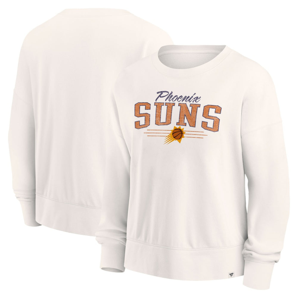 Phoenix Suns Women's Close the Game Pullover Sweatshirt Cream | Fanatics discount