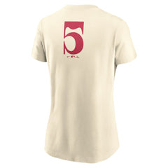 Texas Rangers Nike Women's City Connect Fuse Name & Number T-Shirt - Cream - Nike Lifestyle
