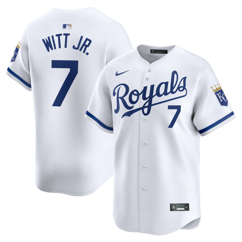 Bobby Witt Jr. Kansas City Royals Nike Home Limited Player Jersey - White - Nike on Sale