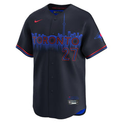 Vladimir Guerrero Jr. Toronto Blue Jays Nike 2024 City Connect Limited Player Jersey - Black - Nike Lifestyle