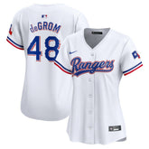 Jacob deGrom Texas Rangers Nike Women's Home Limited Player Jersey - White - Nike Online