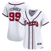 Spencer Strider Atlanta Braves Nike Women's Home Limited Player Jersey - White - Nike Sale