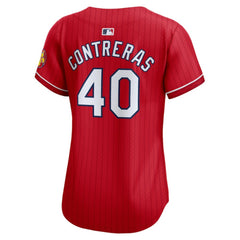 Willson Contreras St. Louis Cardinals Nike Women's 2024 City Connect Limited Player Jersey - Red - Nike on Sale