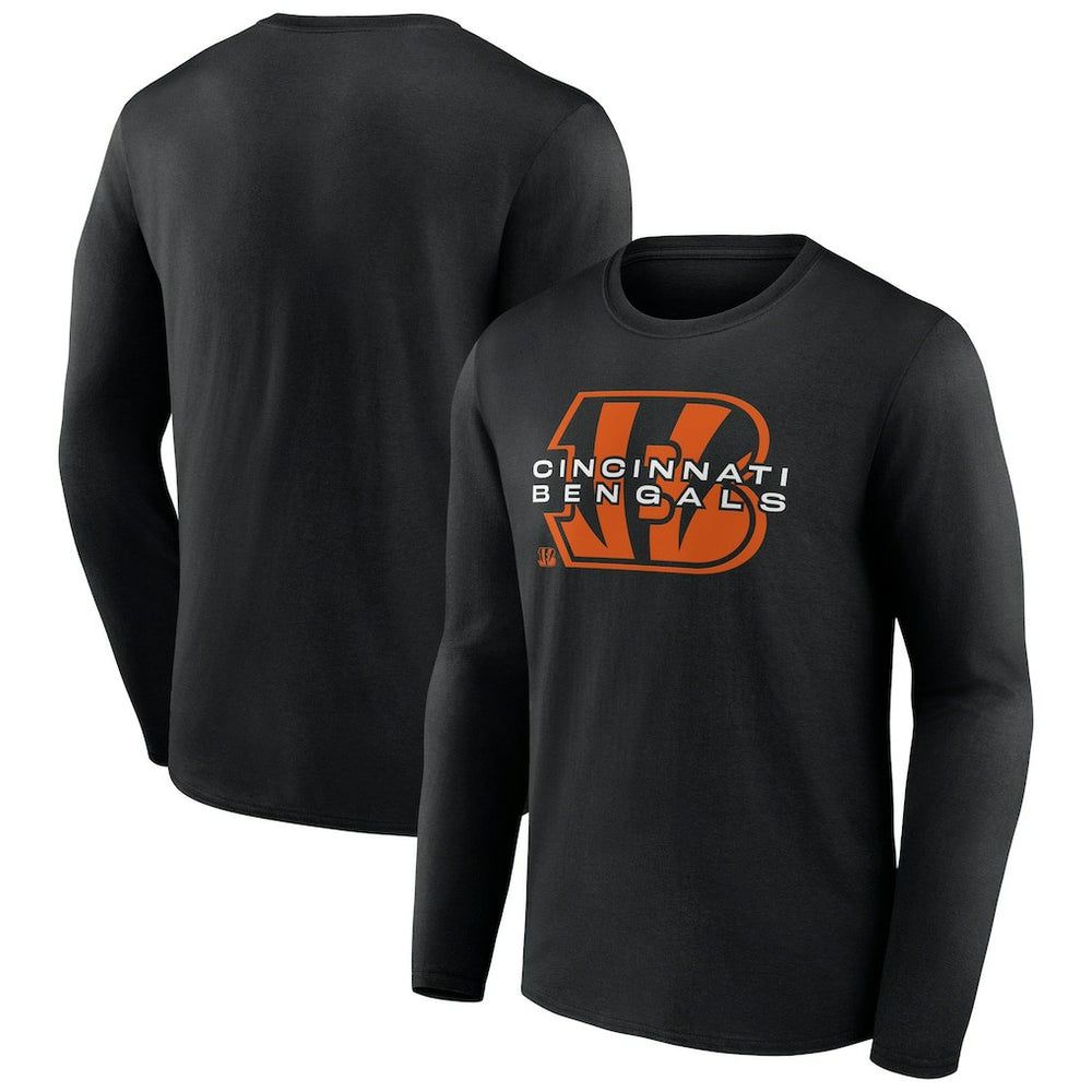 Cincinnati Bengals Advance to Victory Long Sleeve T-Shirt Black