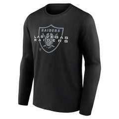 Las Vegas Raiders Advance to Victory Long Sleeve T-Shirt Black