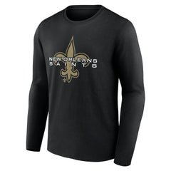 New Orleans Saints Advance to Victory Long Sleeve T-Shirt Black