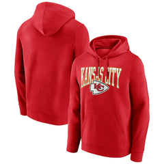 Kansas City Chiefs Gridiron Classics Campus Standard Pullover Hoodie Red