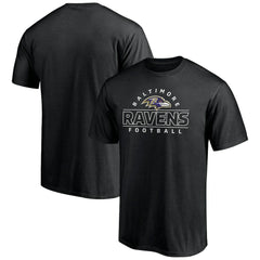 Baltimore Ravens Dual Threat T-Shirt Black