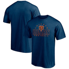 Chicago Bears Dual Threat T-Shirt Navy