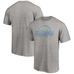 Los Angeles Chargers Dual Threat T-Shirt Heather Gray