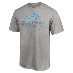 Los Angeles Chargers Dual Threat T-Shirt Heather Gray