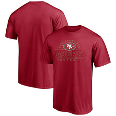 San Francisco 49ers Dual Threat T-Shirt Scarlet
