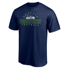 Seattle Seahawks Dual Threat T-Shirt College Navy
