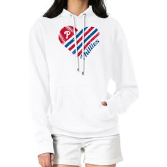 Philadelphia Phillies G-III 4Her by Carl Banks Women's Heart Fleece Pullover Hoodie - White - MLB Online