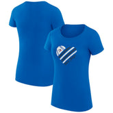 Toronto Blue Jays G-III 4Her by Carl Banks Women's Super-Slim Fit Lightweight Heart Graphic T-Shirt - Royal - MLB Sale