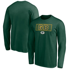 Green Bay Packers Squad Throwbacks Long Sleeve T-Shirt Green