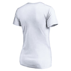 Detroit Lions Women's Mascot In Bounds V-Neck T-Shirt White