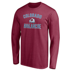 Colorado Avalanche Victory Arch Long Sleeve T-Shirt - Burgundy - NHL 200273621