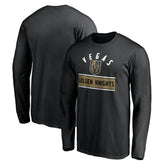 Vegas Golden Knights Team Arch Knockout Long Sleeve T-Shirt - Black - NHL 200274471