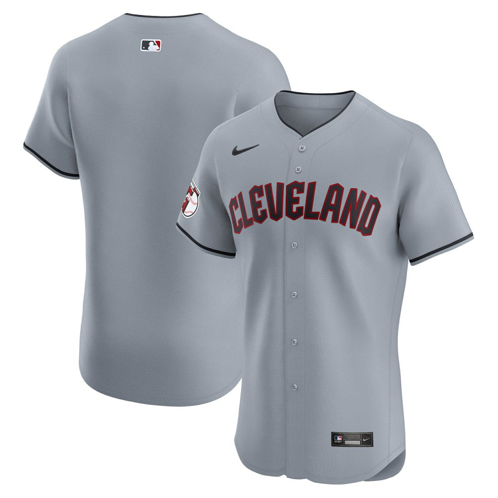 Cleveland Guardians Nike Alternate Vapor Premier Elite Patch Jersey - Gray - Nike Sale