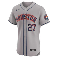 Jose Altuve Houston Astros Nike Road Elite Player Jersey - Gray - Nike Discount