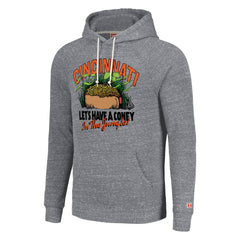 Cincinnati Bengals Homage Unisex NFL x Guy Fieri’s Flavortown Tri-Blend Pullover Hoodie Gray