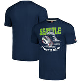Seattle Seahawks Homage Unisex NFL x Guy Fieri’s Flavortown Tri-Blend T-Shirt Navy