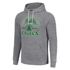 Philadelphia Eagles Homage Unisex Hyperlocal Raglan Pullover Hoodie Gray