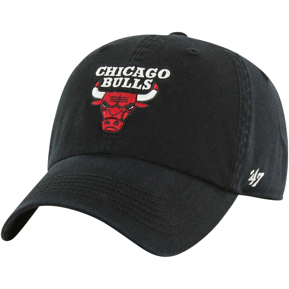 Chicago Bulls '47 Classic Franchise Fitted Hat Black | 47 brand discount